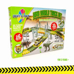 Playset Create-A-Track Jurassic Dino World (Reacondicionado B)