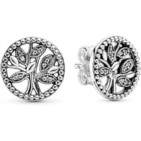 Pendientes Mujer Pandora 297843CZ Árbol Plata de ley (Reacondicionado B)