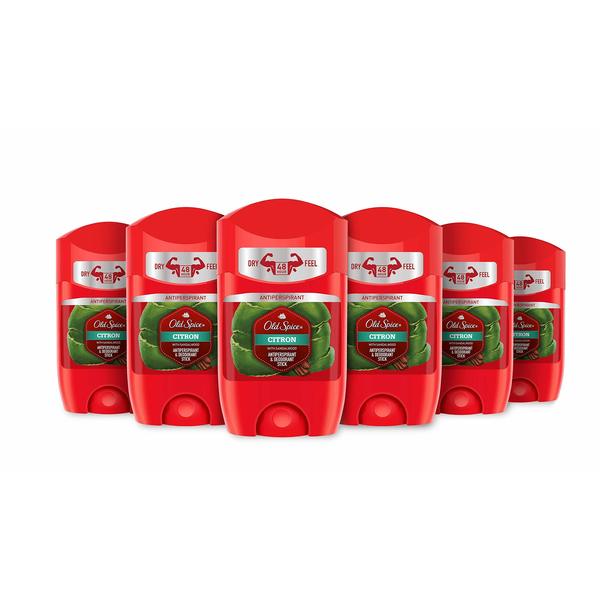 Stick Deodorant Citron Old Spice 81712407 6 uds (50 ml) (Refurbished A+)