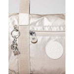 Bolso de mano Kipling Art Mini Plata (28 x 23,5 x 18,5 cm) (Reacondicionado A+)