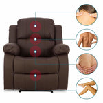 Lifter Armchair With Massager Trevi 160º Brown (Refurbished A+)