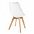 Chair Lena Wood White (53,5 x 49 x 83 cm) (Refurbished B)