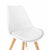 Chair Lena Wood White (53,5 x 49 x 83 cm) (Refurbished B)