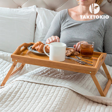 TakeTokio Bamboo Tray with Legs