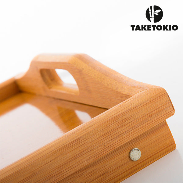 TakeTokio Bamboo Tray with Legs