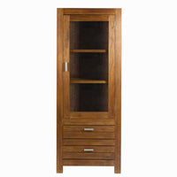 Display Cabinet With Glass Door (180 x 70 x 40 cm) - Be Yourself Collection