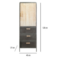 Cupboard Boston (40 x 37 x 120 cm)