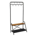 Coat rack with shelf Iron (80 x 40 x 160 cm)