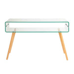 Console Beach Curved glass (120 x 40 x 75 cm)