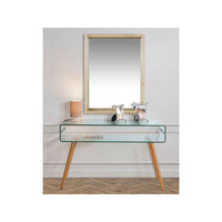 Console Beach Curved glass (120 x 40 x 75 cm)