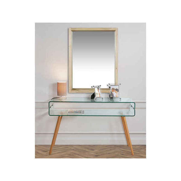 Console Beach Curved glass (120 x 40 x 75 cm)