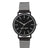 Ladies'Watch Nine West NW-2161BKBK (ø 38 mm)