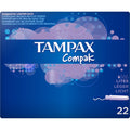 Light Tampon Compak Tampax (22 uds)