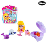 Set of Bath time Animals Bizak 3507580 (6 pcs)