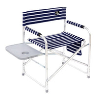 Director's Chair White Blue (50 X 80 cm)