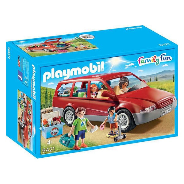 Playset Family Fun Car Playmobil 9421 Red