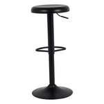 Stool Zena Steel (35 x 81,5 x 35 cm) Black