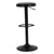 Stool Zena Steel (35 x 81,5 x 35 cm) Black