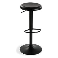 Stool Zena Steel (35 x 81,5 x 35 cm) Black