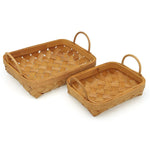 Basket set Wood 2 Pieces