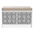 Chest of drawers Blue MDF Wood 2 drawers (34 x 42 x 64 cm)