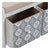 Chest of drawers Blue MDF Wood 2 drawers (34 x 42 x 64 cm)