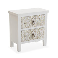 Nightstand Nanako MDF Wood (25 x 50,5 x 48 cm)