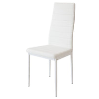 Dining Chair MILANO White (Refurbished C)