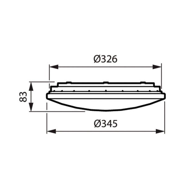 False ceiling Philips Ledinaire WL060V A+ 1700 Lm 18,5 W (4000K Neutral White)