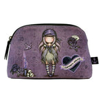 School Toilet Bag Gorjuss Sea Nixie Purple Navy Blue