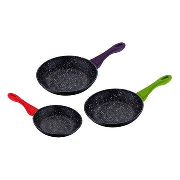 Set of pans Renberg Multicolour Toughened aluminium (3 pcs)