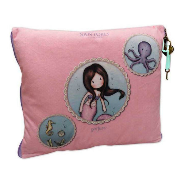 Cushion Secret Gorjuss Pink Polyester