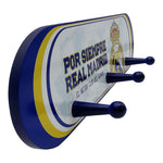 Wall mounted coat hanger Real Madrid C.F. Wood