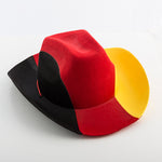 German Flag Cowboy Hat