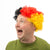 German Flag Afro Wig