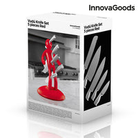 InnovaGoods Vudú Knife Set (6 Pieces)