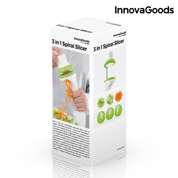 InnovaGoods 3 in 1 Spiral Slicer