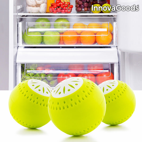 InnovaGoods Fridge Eco Balls (pack of 3)