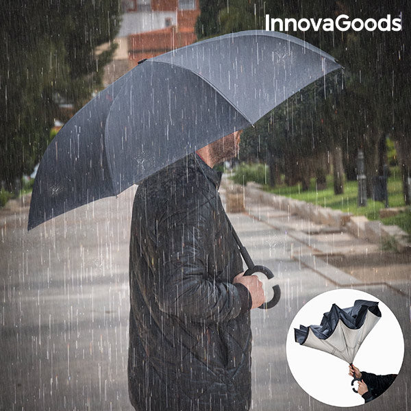 InnovaGoods Inverse Closing Umbrella