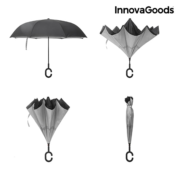 InnovaGoods Inverse Closing Umbrella