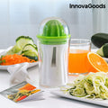 InnovaGoods 4-in-1 Spiralizer & Juicer with Recipe Book