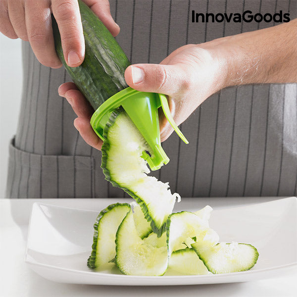 InnovaGoods 4-in-1 Spiralizer & Juicer with Recipe Book