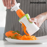 InnovaGoods 4-in-1 Spiralizer & Juicer with Recipe Book