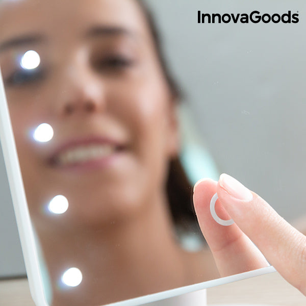 InnovaGoods LED Tabletop Mirror