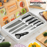 InnovaGoods Swiss·Q Stone Knives & Peeler Set (6 Pieces)