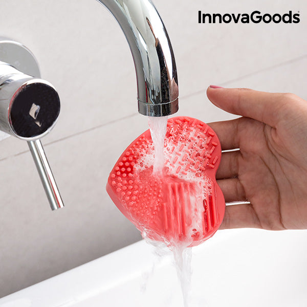 InnovaGoods Heart Brush Cleaner