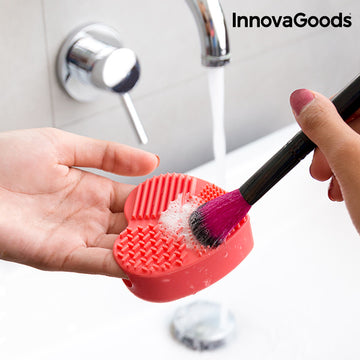 InnovaGoods Heart Brush Cleaner