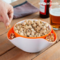 InnovaGoods 2-in-1 Snack Bowl (2 Pieces)