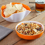 InnovaGoods 2-in-1 Snack Bowl (2 Pieces)