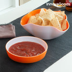 InnovaGoods 2-in-1 Snack Bowl (2 Pieces)